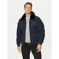 Zdjęcie Aeronautica Militare Kurtka bomber 242AB2106CT3151 Granatowy Regular Fit