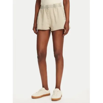 Zdjęcie Noisy May Szorty materiałowe Ciara 27034217 Beżowy Loose Fit