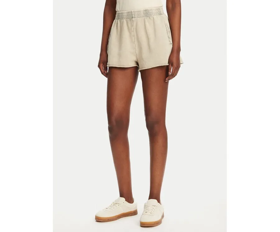 obrazek 1 Noisy May Szorty materiałowe Ciara 27034217 Beżowy Loose Fit