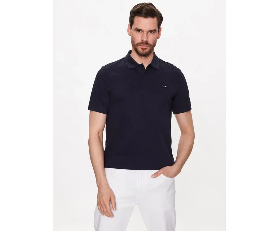 obrazek 1 Calvin Klein Polo K10K111196 Granatowy Slim Fit