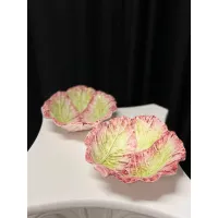 Zdjęcie Mała ceramiczna miska w formie liścia cykorii sałatowej - Le Ceramiche