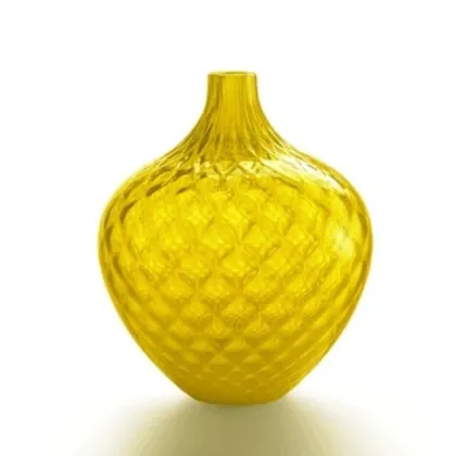 Zdjęcie Luksusowe włoskie szkło Murano - elegancki wazon