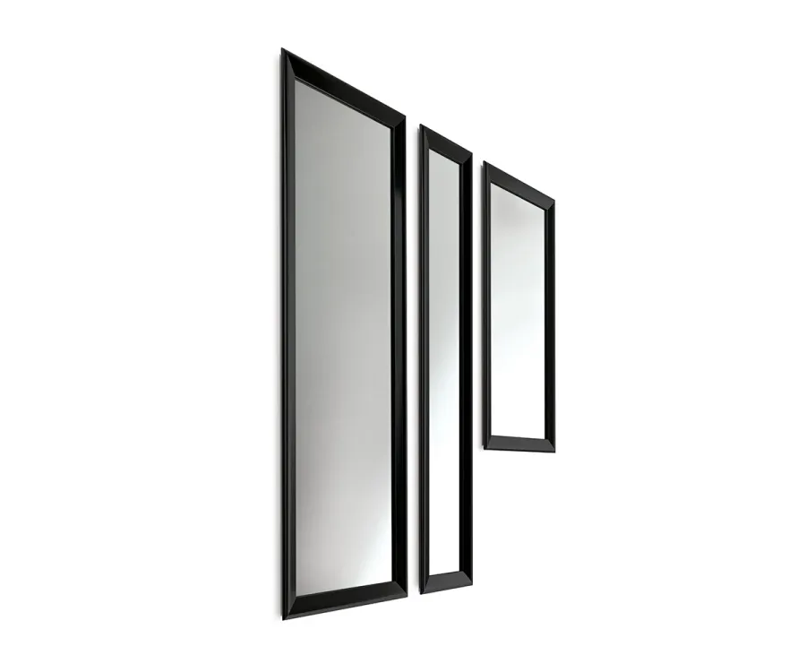 obrazek 2 Włoskie stylowe lustro z aluminiowym obramowaniem - dużo rozmiarów