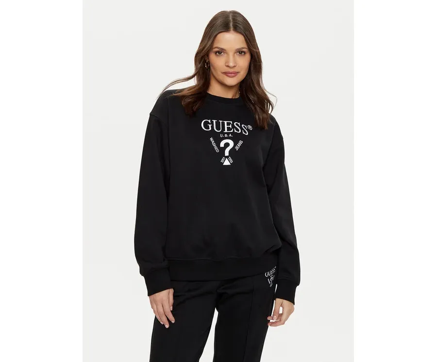 obrazek 1 Guess Bluza V5RQ12 KC3D2 Czarny Regular Fit
