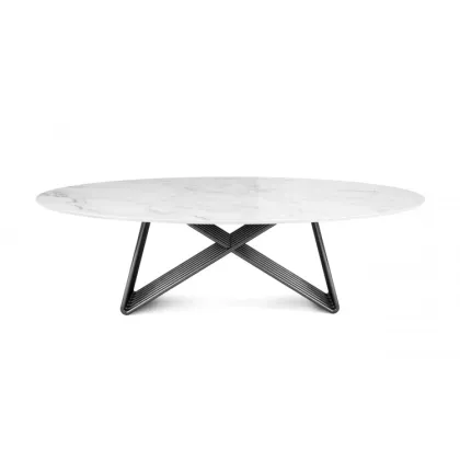 Picture Exclusive dining table - marble top - Porus Studio