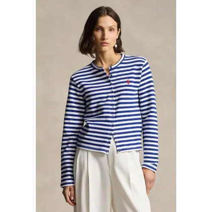 Zdjęcie Polo Ralph Lauren kardigan damski kolor niebieski 211942806