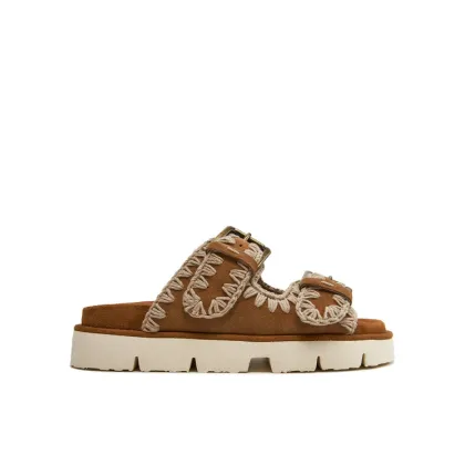 Zdjęcie Mou Klapki MU.SW461005A Brązowy