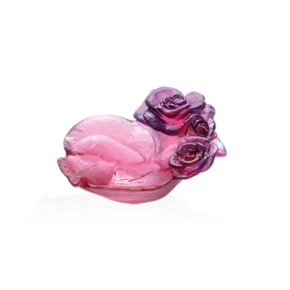 Zdjęcie Wyjątkowa czerwono-fioletowa misa Różana Pasja