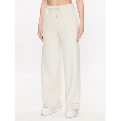 Zdjęcie Calvin Klein Jeans Spodnie dresowe J20J221296 Écru Relaxed Fit