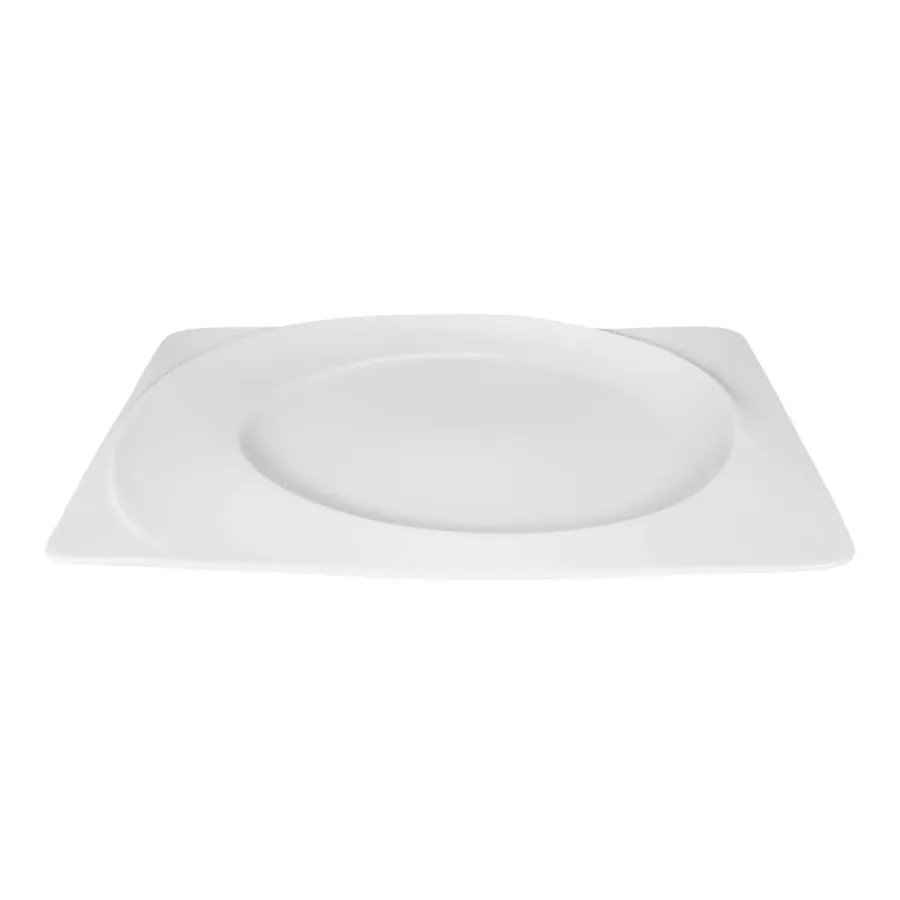obrazek 3 Duży kwadratowy porcelanowy talerz 30x26 cm - Seltmann Weiden