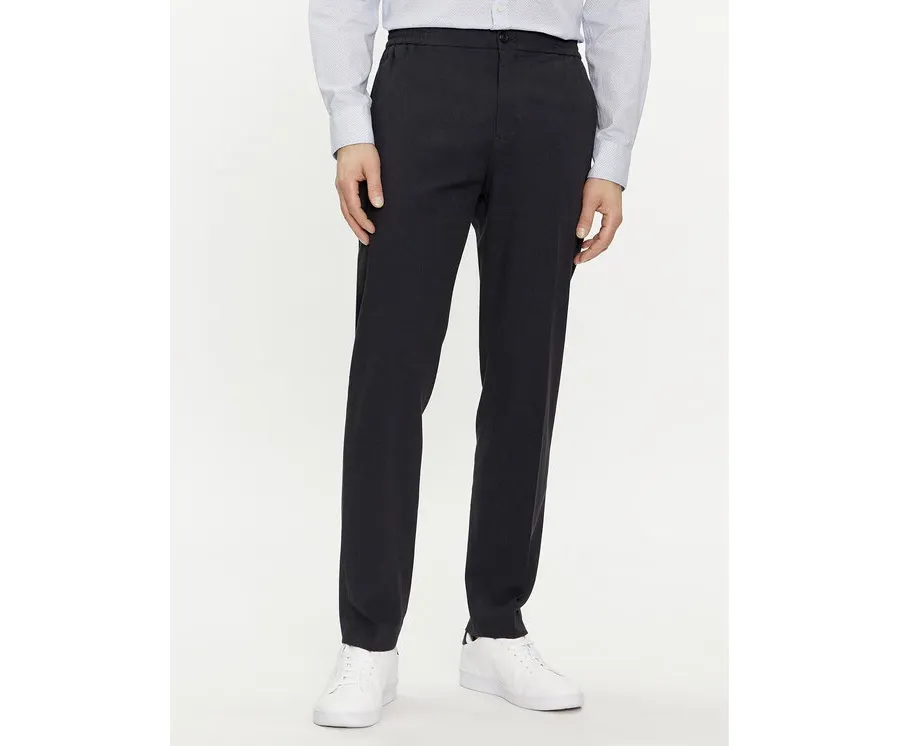 obrazek 1 Tommy Hilfiger Chinosy Chelsea MW0MW33933 Granatowy Slim Fit