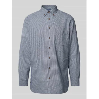 Zdjęcie Koszula casualowa o kroju regular fit z kołnierzykiem typu button down