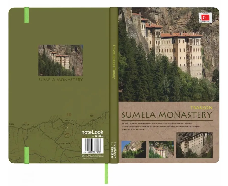 obrazek 6 Ekskluzywny notes w formacie A5, A6 - Sumela Monastery
