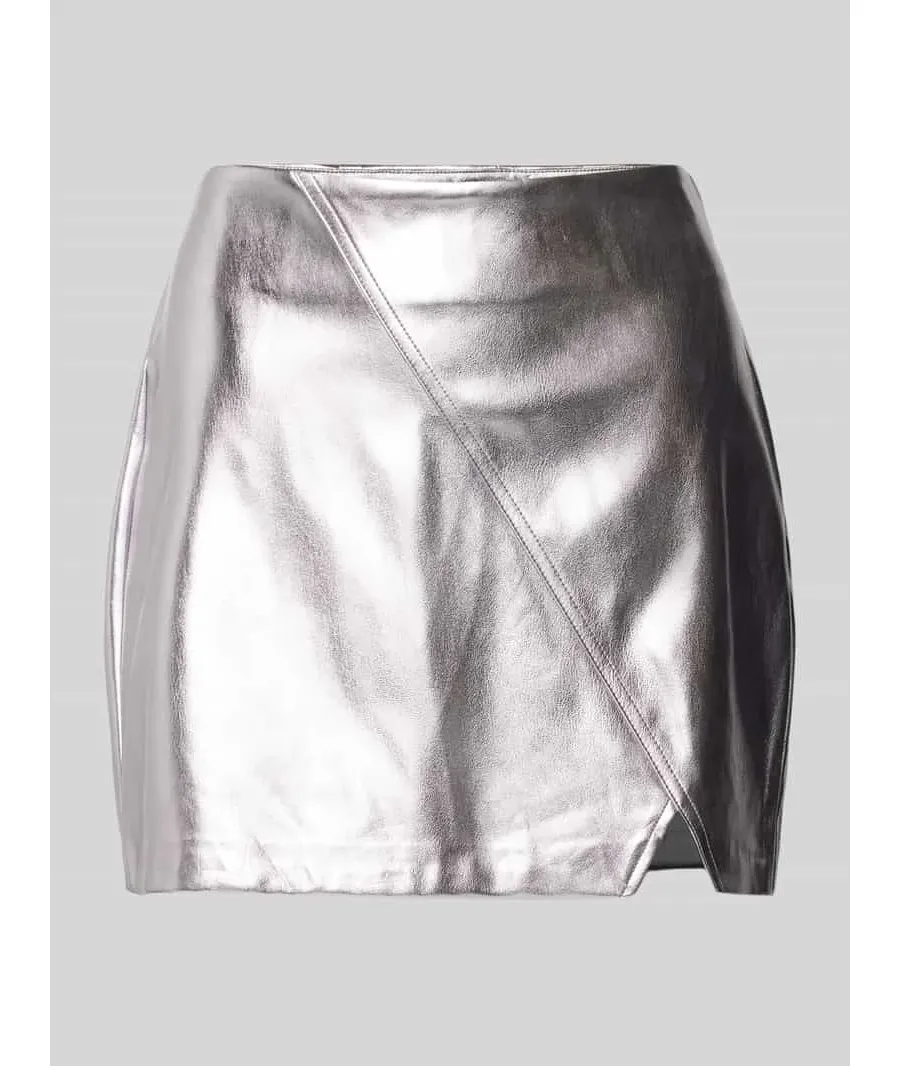 obrazek 1 Spódnica mini z fakturowanym wzorem model ‘EILISH’