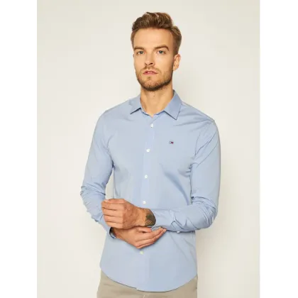 Zdjęcie Tommy Jeans Koszula DM0DM04405 Błękitny Slim Fit