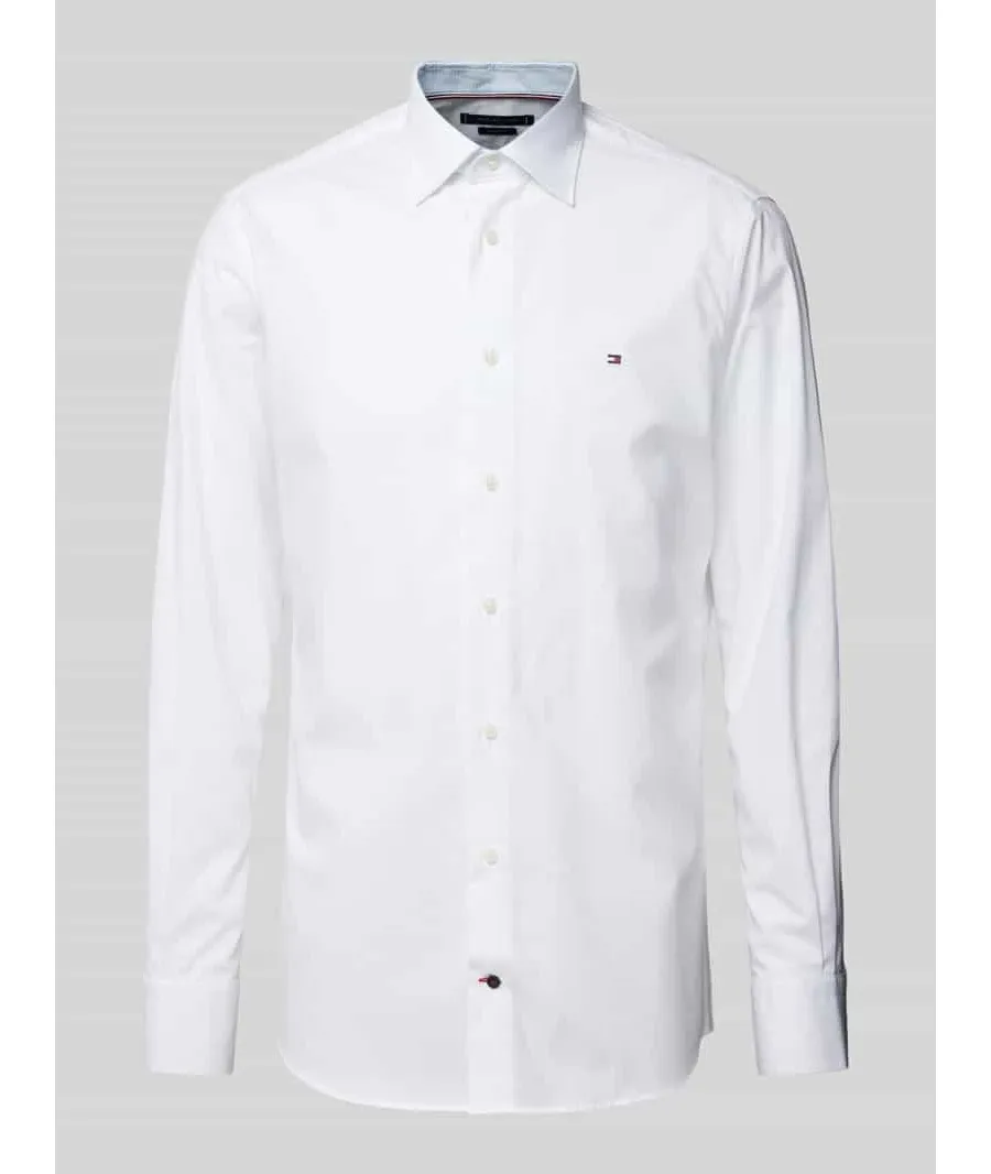 obrazek 1 Koszula biznesowa o kroju regular fit z wyhaftowanym logo model ‘John’