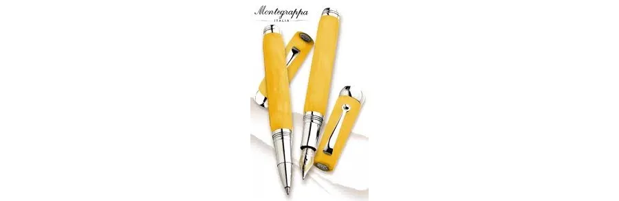 obrazek 1 Kultowe Pióro Wieczne Yellow Micra Montegrappa