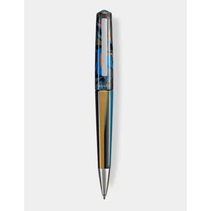 Picture Stylish Tibaldi Infrangibile Peacock Blue ballpoint pen