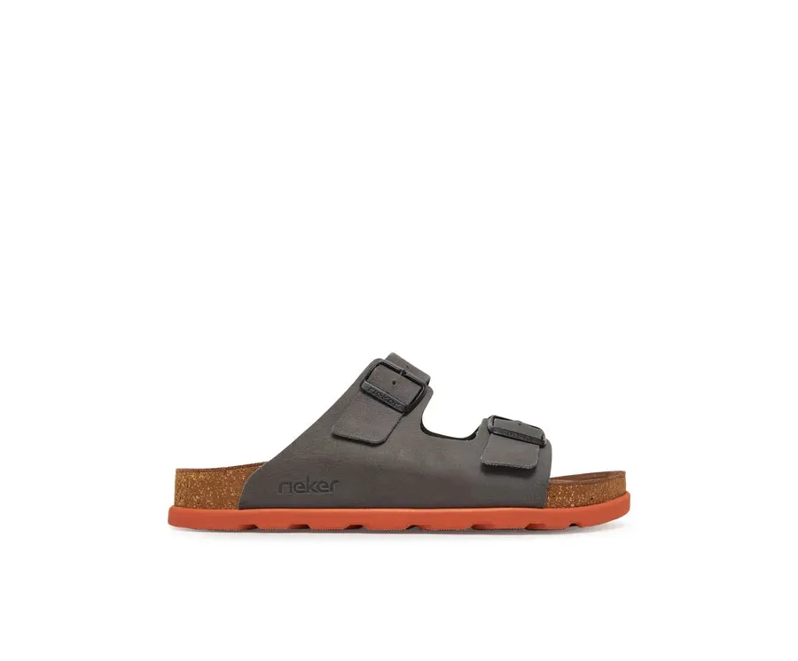 obrazek 1 Rieker Klapki 21190-40 Szary