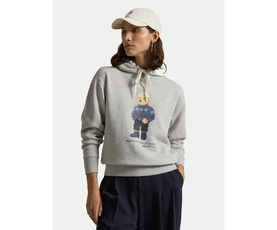 obrazek 1 Polo Ralph Lauren Bluza 211947964001 Szary Relaxed Fit