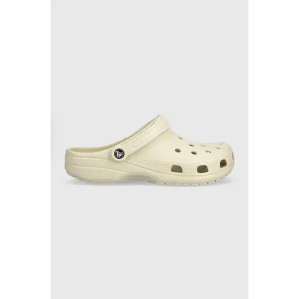 Zdjęcie Crocs klapki Classic męskie kolor beżowy 10001