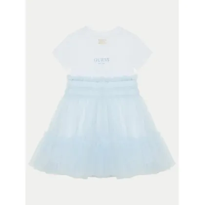 Zdjęcie Guess Sukienka codzienna K5RK14 K6YW0 Biały Regular Fit