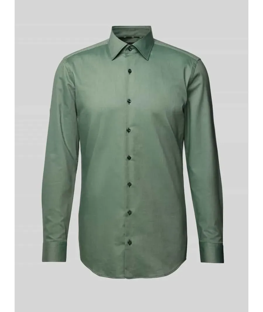 obrazek 1 Koszula biznesowa o kroju slim fit z bardzo długim rękawem model ‘Hank’