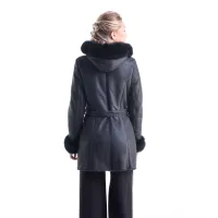 Picture Women's nappa lambskin coat - A&A Vesa