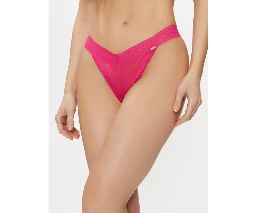 obrazek 1 Gossard Stringi Glossies 6256 Różowy