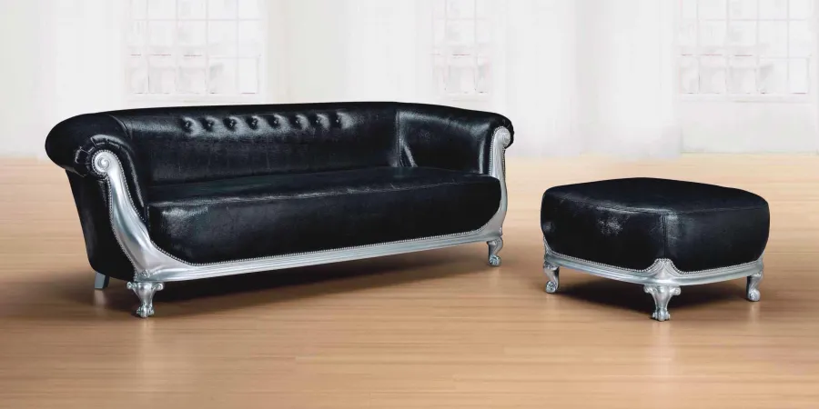 obrazek 1 Antyczna ekskluzywna trzyosobowa sofa do salonu – Morello Gianpaolo