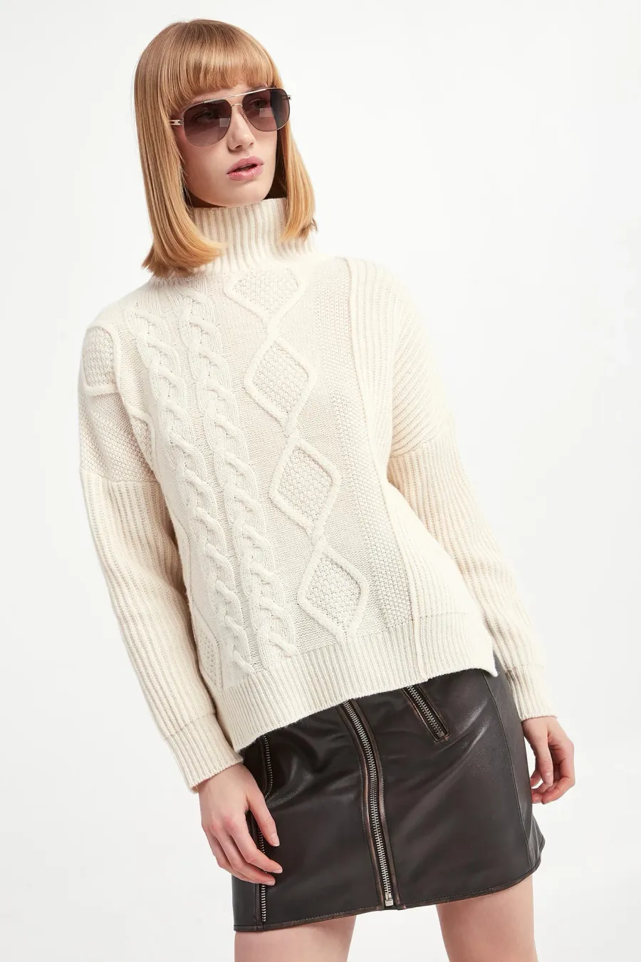 obrazek 1 Sweter damski z golfem Lambert WEEKEND MAX MARA Weekend Max Mara