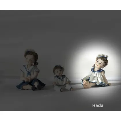 Zdjęcie Piękna porcelanowa figurka marynarza - Sibania