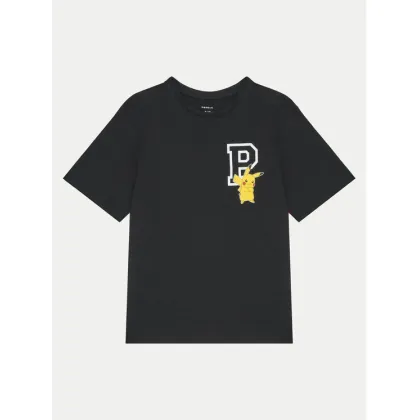 Zdjęcie NAME IT T-Shirt 13238582 Czarny Regular Fit