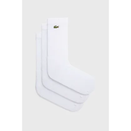 Zdjęcie Lacoste skarpetki (3-pack) RA4182 męskie kolor biały RA4182-8VM