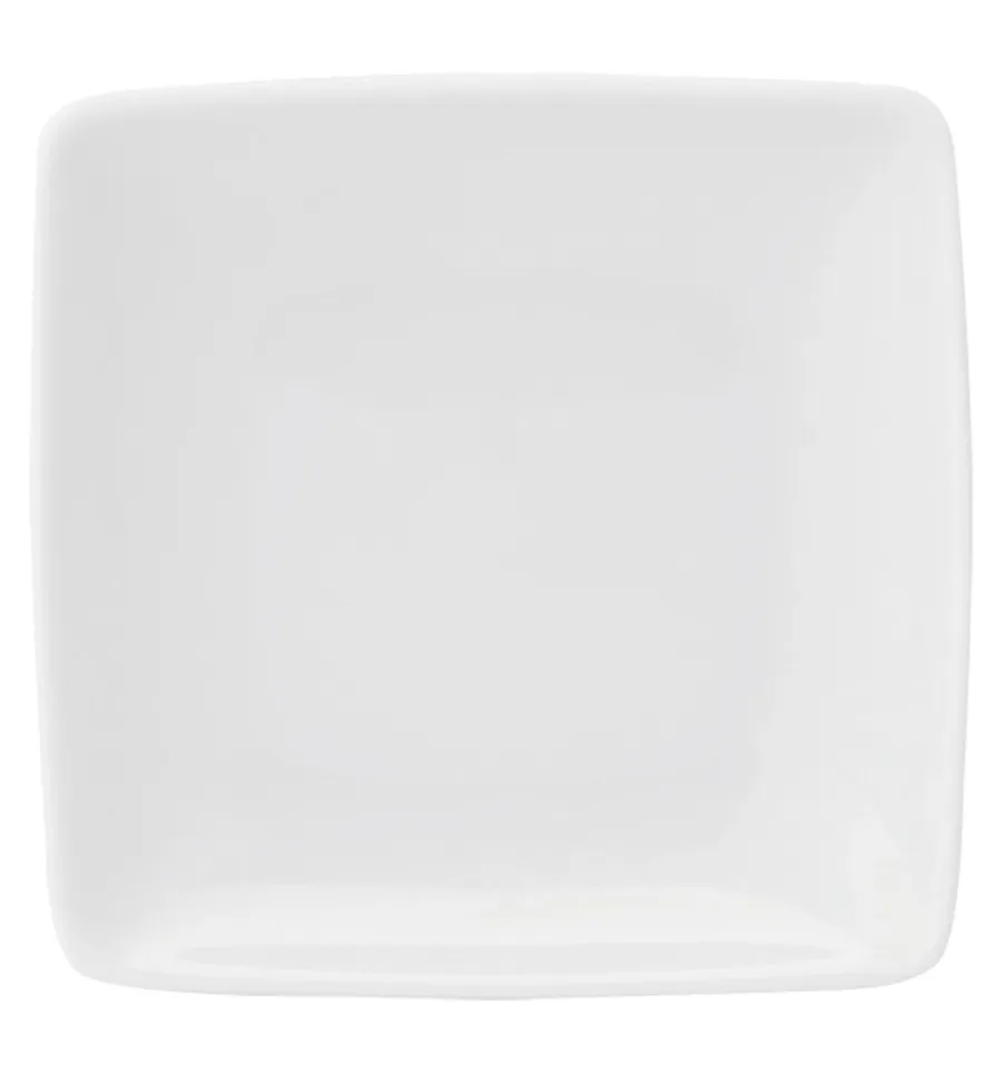 obrazek 1 Biały klasyczny porcelanowy talerz na chleb i masło Carré White inspirowany stylem Azji - Vista Alegre