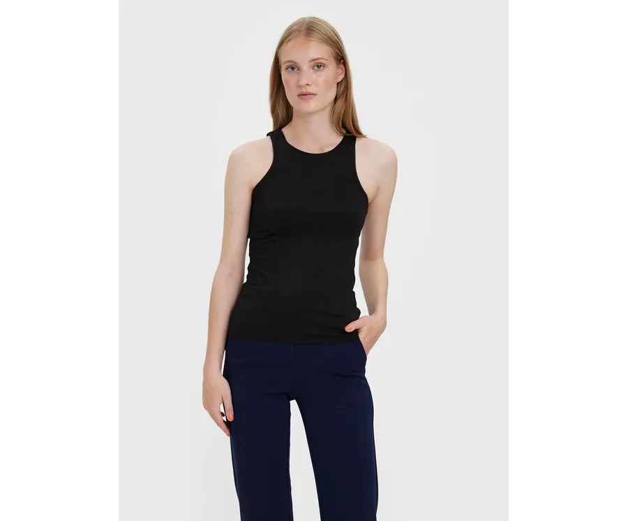 obrazek 1 Vero Moda Top Bianca 10279787 Czarny Standard Fit