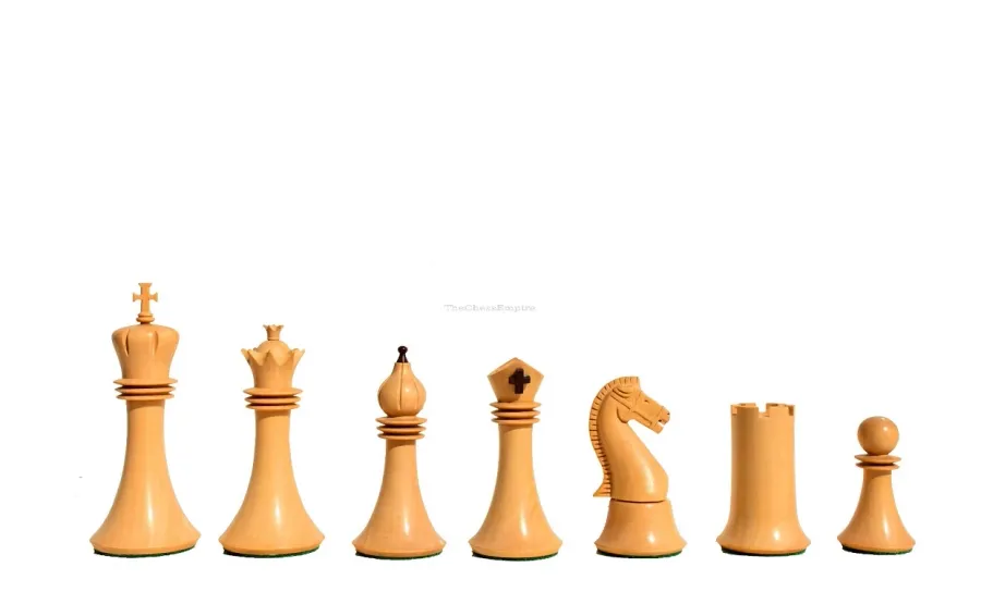 obrazek 3 Wyjątkowy zestaw pionów Capablanca do królewskiej gry - The Chess Empire