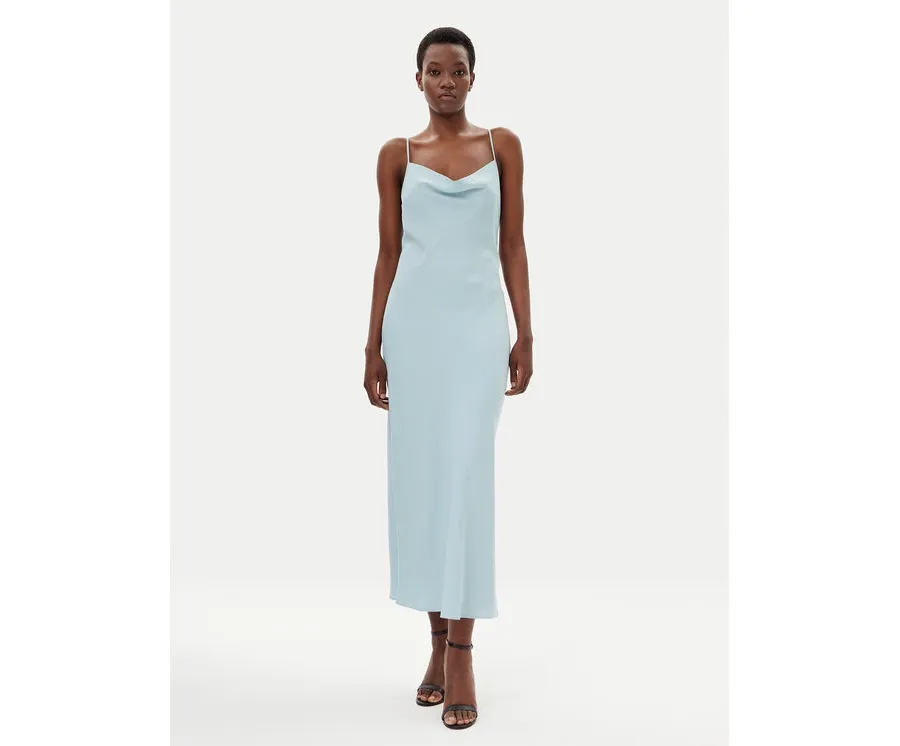 obrazek 1 Calvin Klein Sukienka letnia LV044B053G Błękitny Slim Fit