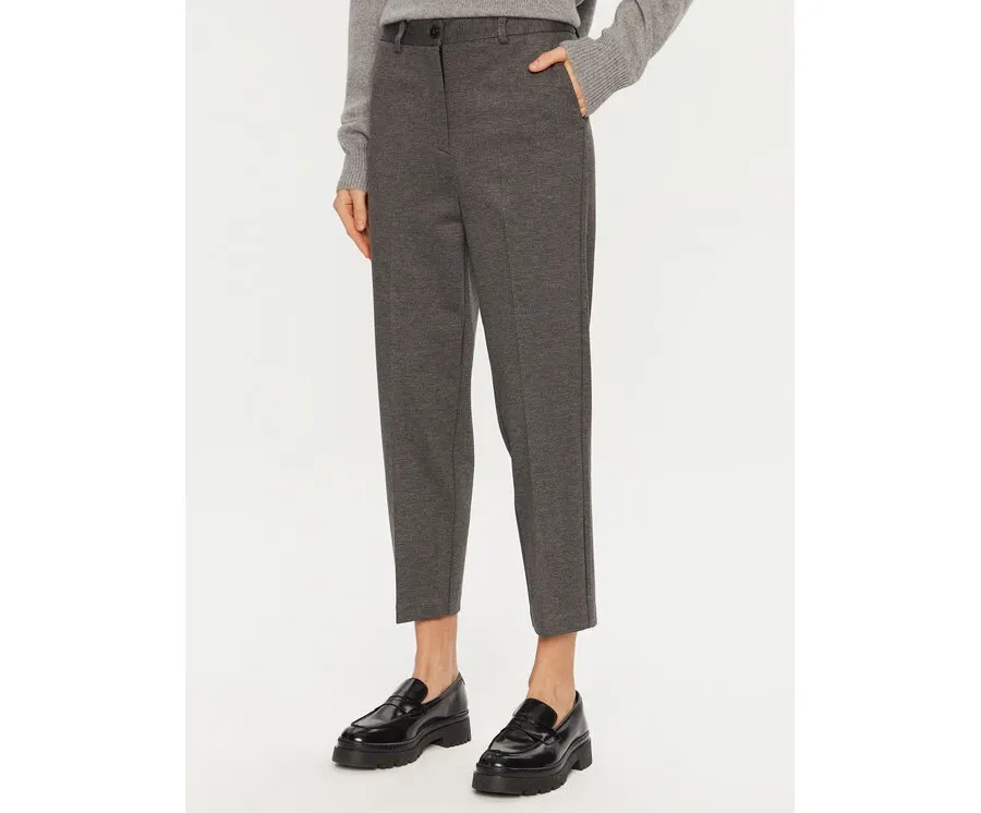 obrazek 1 ViCOLO Spodnie materiałowe TS0102 Szary Regular Fit
