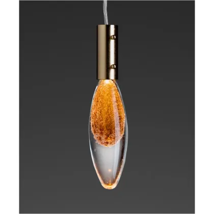 Zdjęcie Nowoczesna lampa wisząca ze szkła Murano wykonane techniką „Rozproszonego szkła” – Il Paralume Marina