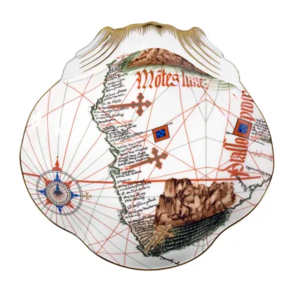 Zdjęcie Ozdoba – orientalna muszla z porcelany - Vista Alegre