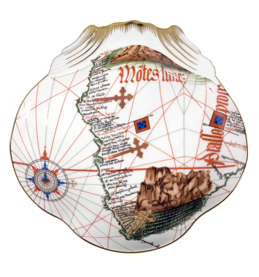 obrazek 1 Ozdoba – orientalna muszla z porcelany - Vista Alegre