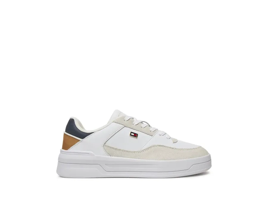 obrazek 1 Tommy Hilfiger Sneakersy Essent Basket FW0FW08615 Biały