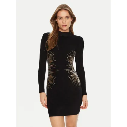 Zdjęcie Marciano Guess Sukienka dzianinowa 5RGK67 5806Z Czarny Bodycon Fit