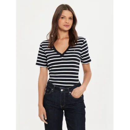 Zdjęcie Tommy Hilfiger T-Shirt New Cody WW0WW40584 Granatowy Slim Fit