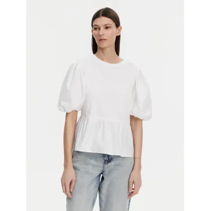 Zdjęcie Liu Jo Bluzka WA5389 J6308 Biały Relaxed Fit