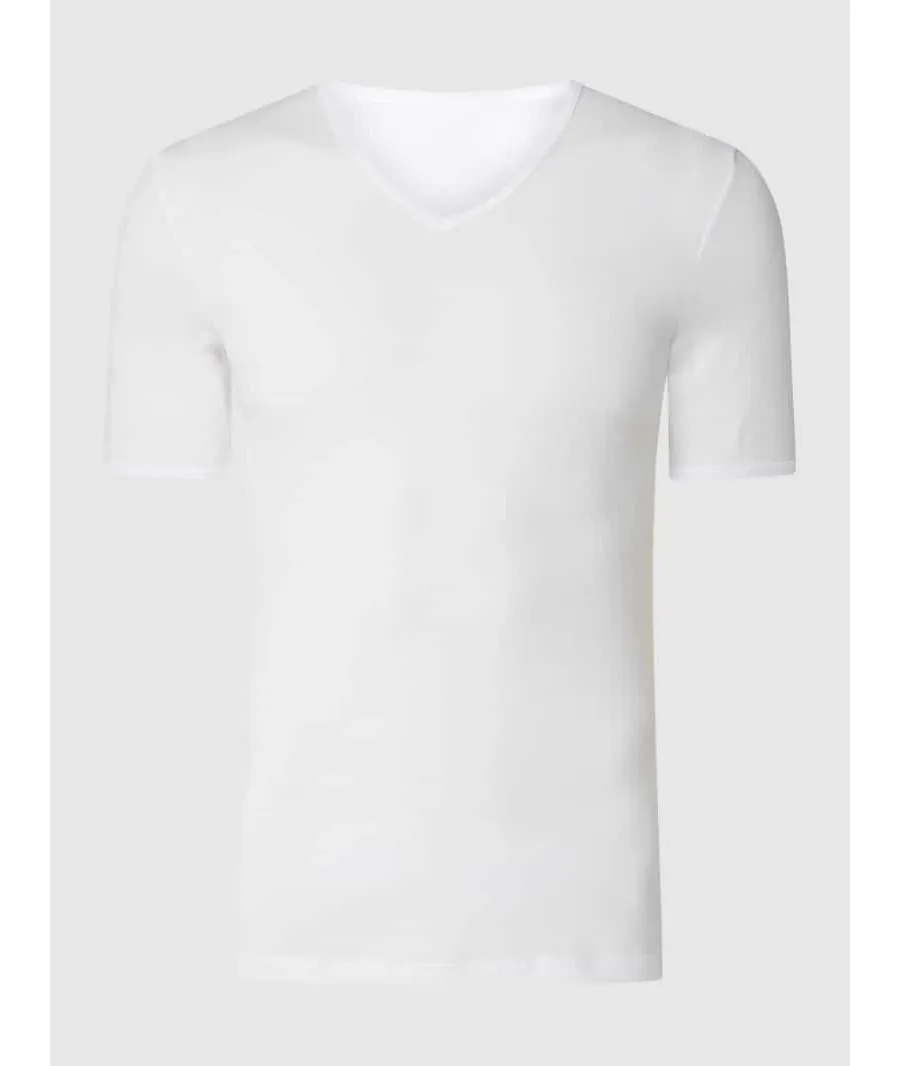 obrazek 1 T-shirt z dekoltem w serek