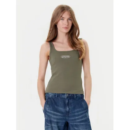 Zdjęcie Guess Jeans Top W5YP35 KA0H1 Khaki Regular Fit