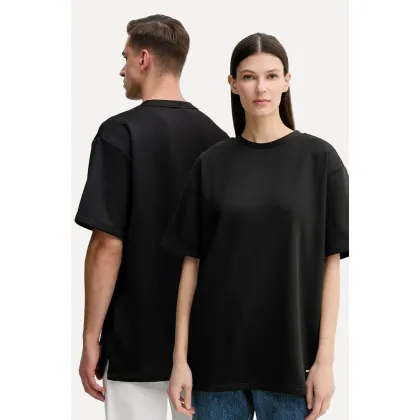 Zdjęcie Rains t-shirt Sintra Fleece Tee kolor czarny gładki 21800.01