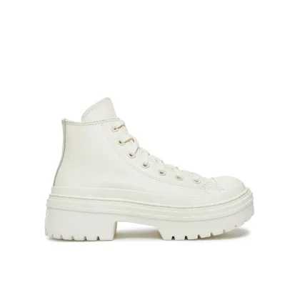 Zdjęcie Converse Botki Chuck Taylor All Star Lugged Heel Leather Platform A10370C Biały